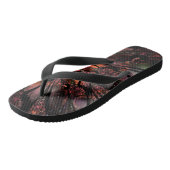 Soft and tenderness fractal flower teenslippers (Schuin)