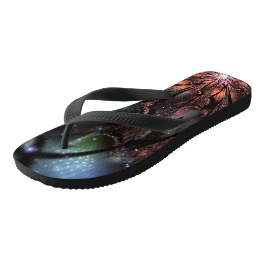 Soft and tenderness fractal flower teenslippers (Schuin)