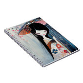 Soft Anime Girl Notitieboek (Rechterzijde)