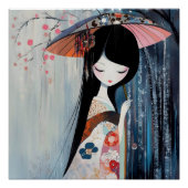 Soft Anime Girl Perfect Poster (Voorkant)