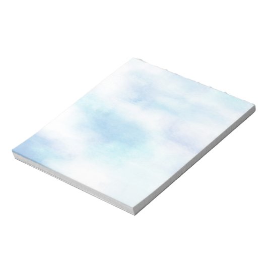 Soft Aqua Blue Sky Notitieblok (Linkerzijde)