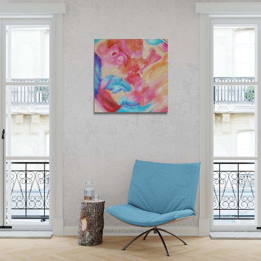 SOFT AS STONE CANVAS AFDRUK