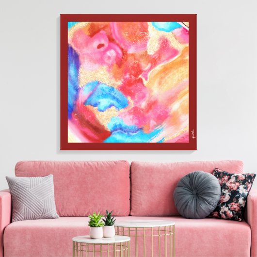 SOFT AS STONE CANVAS AFDRUK (Insitu (Woonkamer))