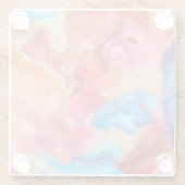 SOFT AS STONE GLAZEN ONDERZETTER (Achterkant)