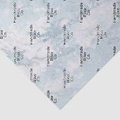 Soft Ash Blue Marble Tissuepapier (Detail)