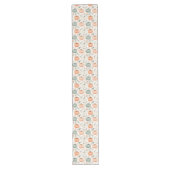 Soft Autumn Pumpkin Delight Lange Tafelloper (Voorkant)
