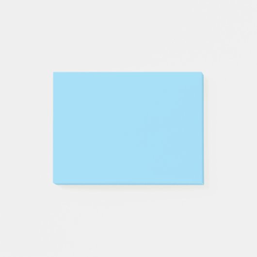 Soft Baby Blue Post-it Notes for Notes and Reminde (Voorkant)