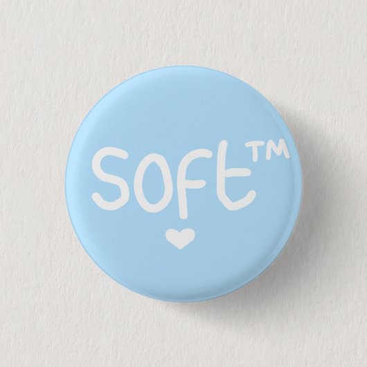 soft™ badge ronde button 3,2 cm (Voorkant)