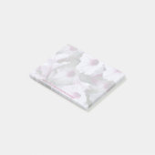 Soft Begonias Post-it Note Pad (Schuin)