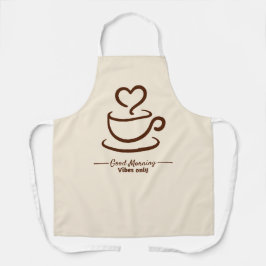 Soft Beige Coffee Schort – Good Morning Heart Desi