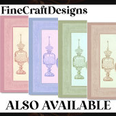 Soft Beige Parfum Flessen Decanters AD9 Decoupage Tissuepapier