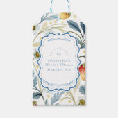 Soft Berry Blush Vrijgezellenfeest Cadeaulabel (Voorkant)