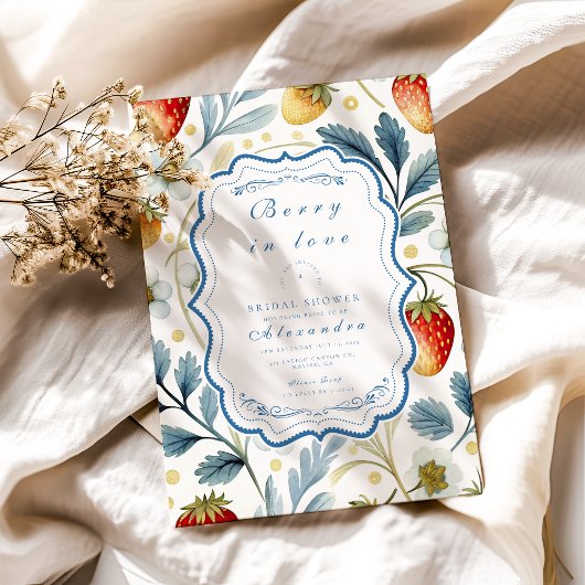 Soft Berry Blush Vrijgezellenfeest Kaart