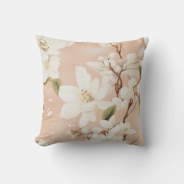 "Soft Bloom Decorative Pillow" Kussen (Voorkant)