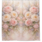 Soft Blossom Dreams  Douchegordijn (Voorkant)