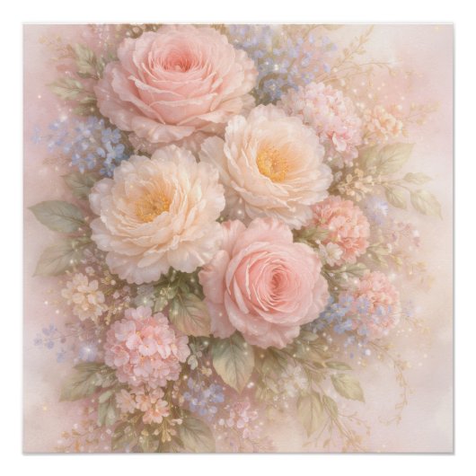 Soft Blossom Dreams  Perfect Poster (Voorkant)