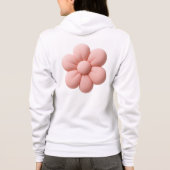 Soft Blossom Een zachte aanraking van Natuur Hoodie (Achterkant)