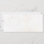 Soft Blue Botanical Wedding Head Table Sign (Achterkant)