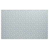 Soft Blue Daisies | Kant voor katoen Stof (Yard (91,4 cm))