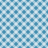 Soft Blue en Navy Plaid Runner voor Tafels Lange Tafelloper