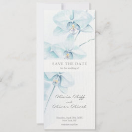 Soft Blue Orchid Sla de datum op Kaart