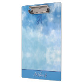 Soft Blue Sky Watercolor Cloud Klembord (Links)