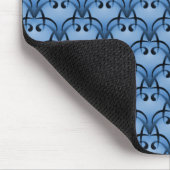 Soft Blue Sophisticated Bliss Mousepad Muismat (Hoek)