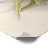 Soft Blue Starfish Coastal Wall Art Print | Poster (Hoek)