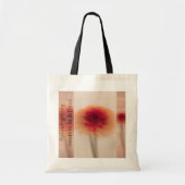 Soft Blur Abstract Flower Tote Bag (Voorkant)