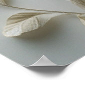 Soft Blush Bloemen Boeket Wall Art Poster - Elegan (Hoek)