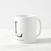 SOFT BLUSH BLUE FLORAL ALPHABETS NAME BRIEF L KOFFIEMOK (Voorkant rechts)