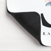 SOFT BLUSH BLUE FLORAL ALPHABETS NAME BRIEF MUISMAT (Hoek)