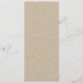 SOFT BLUSH GREEN PEONY FLORAL WATERVERF WEDING MENU (Achterkant)