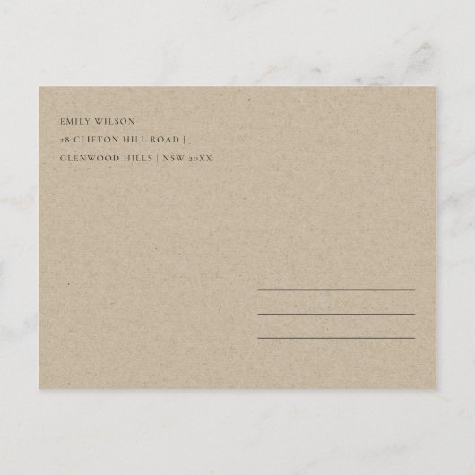 Soft Blush Peony Bloemen Waterverf Save The Date Aankondigingskaart (Achterkant)