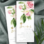 SOFT BLUSH PEONY FLORAL WATERVERF VRIJGEZELLENFEES KAART<br><div class="desc">Als u nog meer aanpassingen nodig hebt,  kunt u mij op yellowfebstudio@gmail.com vrij klikken.</div>