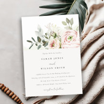 Soft Blush Pink Peonies Eucalyptus Foliage Weddens