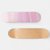 Soft Blush Pink Sky Dream 1 Persoonlijk Skateboard (Horizontaal)