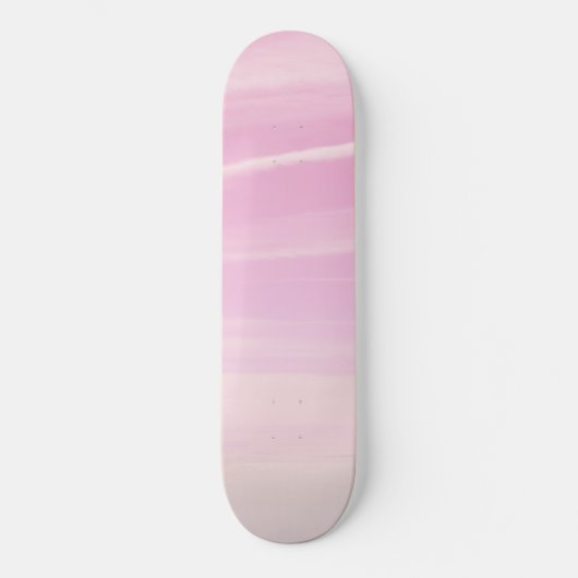 Soft Blush Pink Sky Dream 1 Persoonlijk Skateboard (Voorkant)