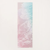 Soft Blush Pink Turkooise Ocean Dream #1 #water  Yogamat (Achterkant)