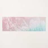 Soft Blush Pink Turkooise Ocean Dream #1 #water  Yogamat (Voorkant (horizontaal))