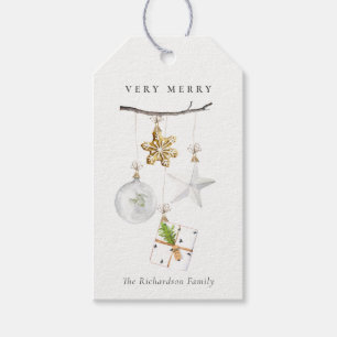 SOFT BLUSH ROOS PINK CHRISTMAS ORNAMENT CHEERS CADEAULABEL