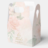 Soft Blush Rozen Love & Bedankt ID828 Bedankdoosjes (Geopend)