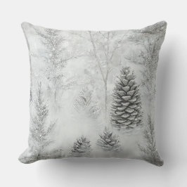 Soft Blush Winter Wonderland Kussen