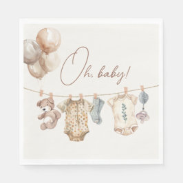 Soft Boho Neutral Baby Clothes Baby shower Servet