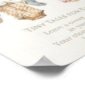 Soft Boho Neutral Babykleding Boeken voor Baby Poster (Hoek)
