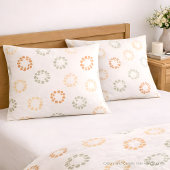 Soft Boho Pebble Circle Pattern Pillowcase Kussensloop