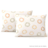 Soft Boho Pebble Circle Pattern Pillowcase Kussensloop