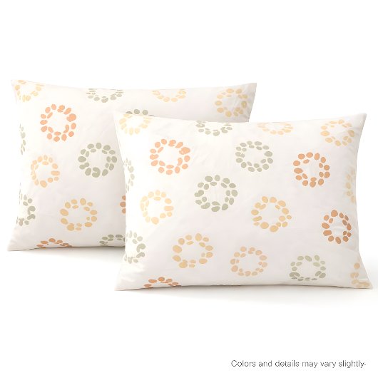 Soft Boho Pebble Circle Pattern Pillowcase Kussensloop