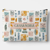Soft Boho Webs en Pijlen Patroon Etui (Voorkant)