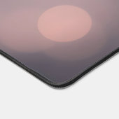 Soft Bokeh Glow Desk Mat – Esthetisch Roze & Perzi (Hoek)